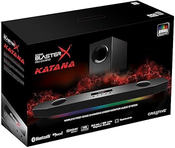 Sound Blaster X Katanaサウンドバー creative Sound BlasterX Katana - 最大出力150W、Aurora Reactive