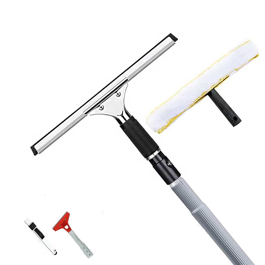 水切りワイパー 延長ポール付 水切りワイパー 延長ポール付