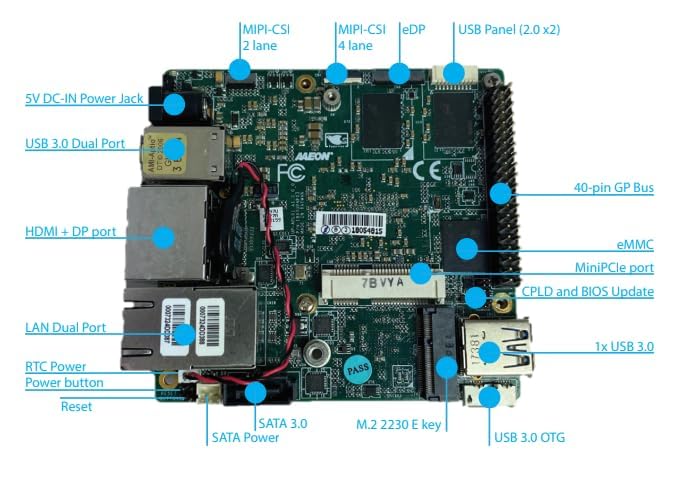 UP Squared Pentium N4200 mini PC idéal pour centraliser votre domotique maison