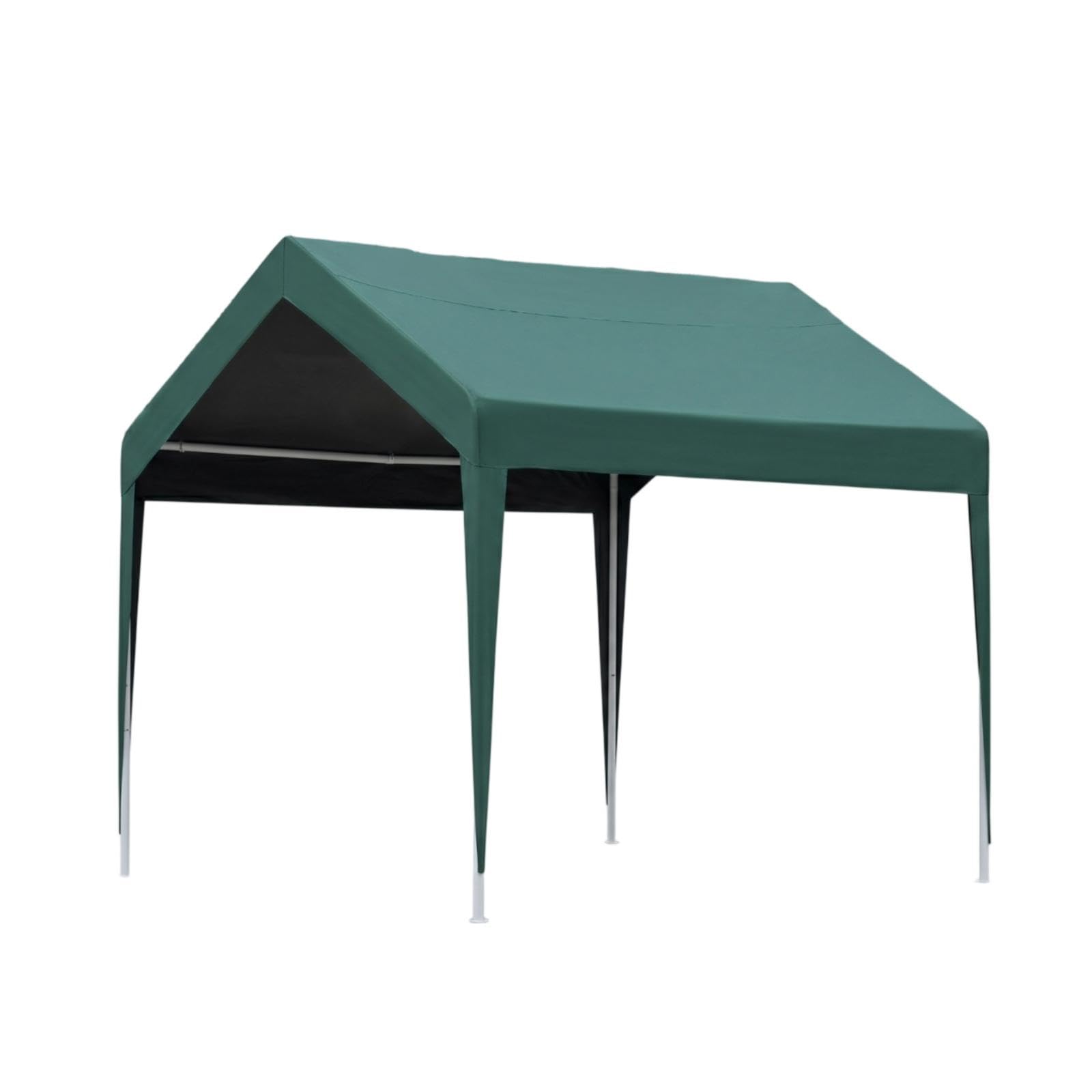 Square Canopy Tent Galvanized Steel Peaked Roof Canopy Tent Sun-Blocking 2x3m Dark Green-image-28