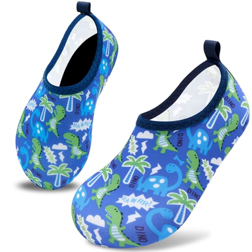 Image of VIFUUR Kids Water Shoes Girls Boys Quick Dry Aqua Socks for Beach Swim Outdoor Sports