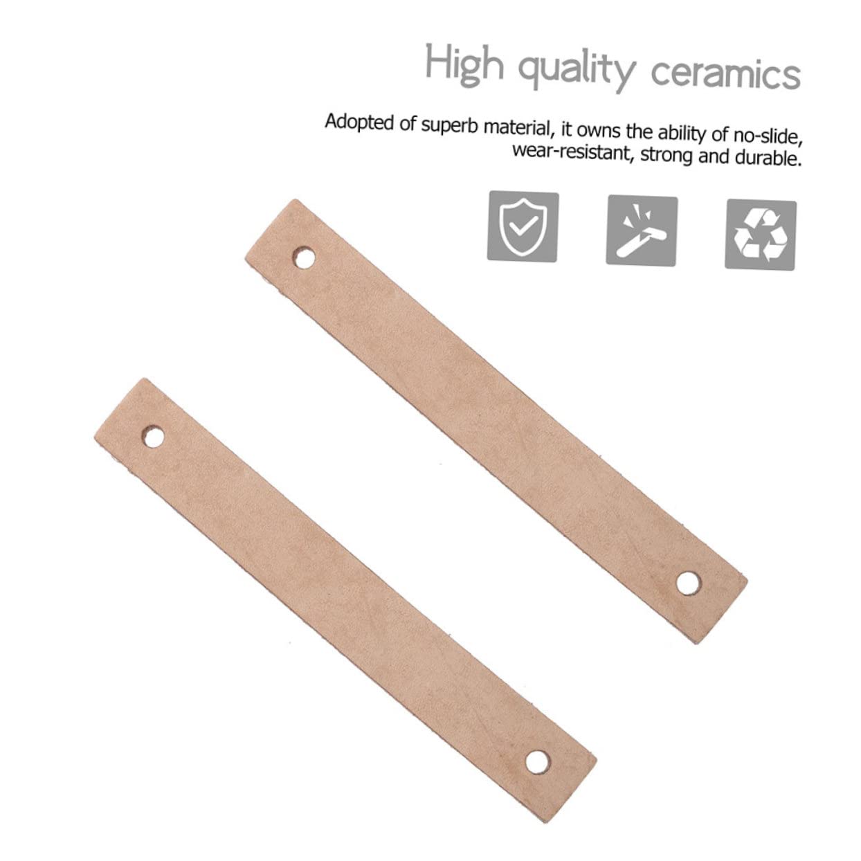 TOPBATHY 4 Set Pastiglie per Freni Bici da Spinning Pastiglie Frenanti Resistente Allusura per Ciclismo Indoor Facili da Installare Sicure da Utilizzare Ottime per Amanti del 2 Pezzi * 4