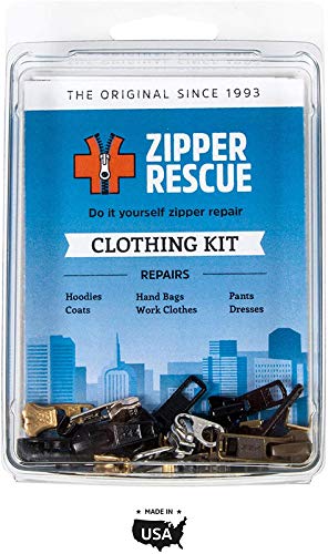 Zipper Rescue Zipper Repair Kits – The Original Zipper Repair Kit, Made in America Since 1993 (Clothing)