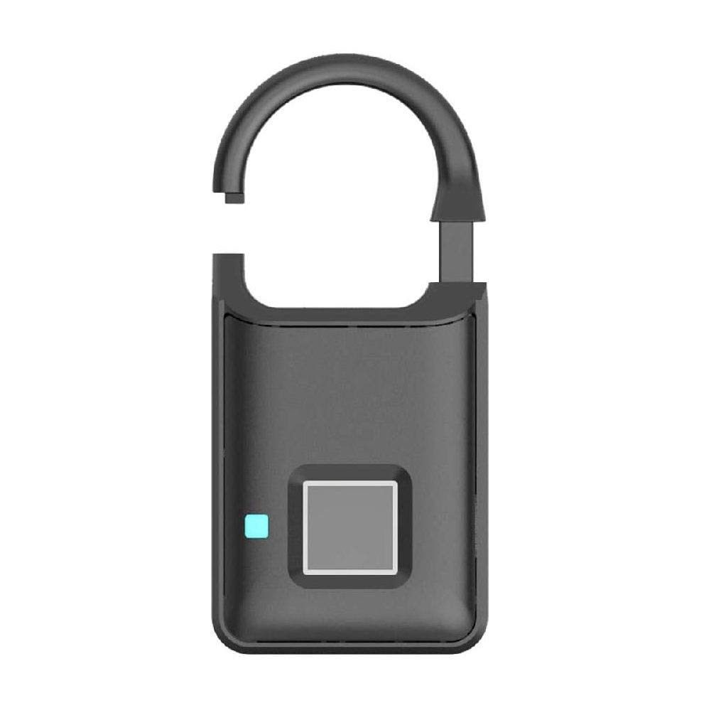 Lucchetto di impronte digitali, i migliori regali di compleanno di Natale per le donne, Smartless Sicurezza senza chiave Locker Blocco Gym Lock Impermeabile Anti-Furto USB ricaricabile per armad
