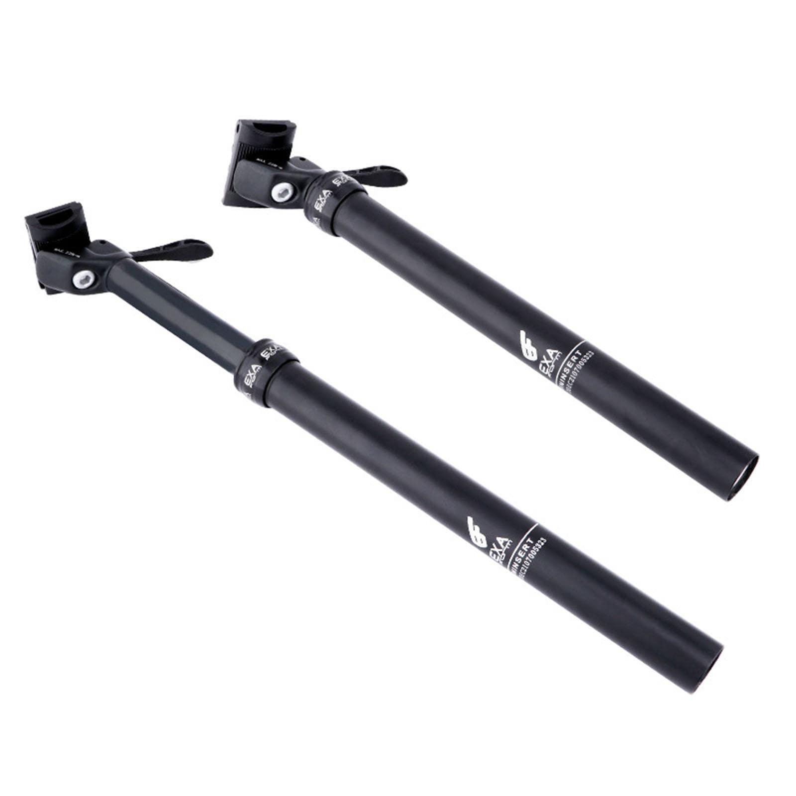 Verstellbare Sattelstütze, Teleskop Sattelstütze für Fahrräder, Stoßdämpfer, Sattelstütze Aus Aluminium, Geeignet für Fahrräder
