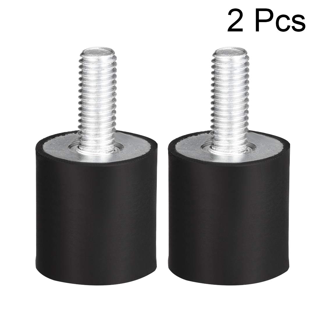 Sourcing Map M3 Silent Bloc Support Caoutchouc 5Pcs Femelle