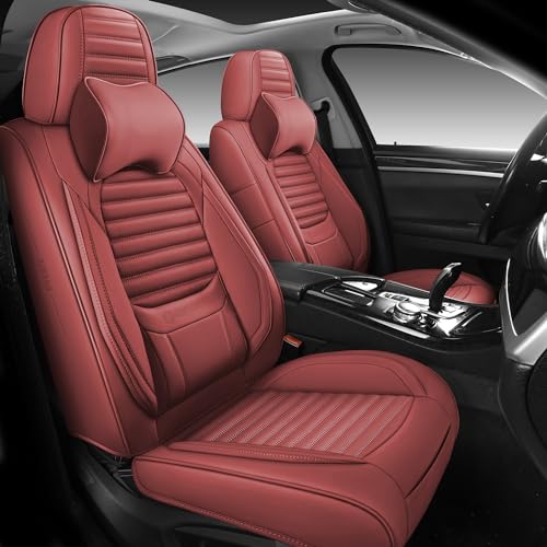 Housses de siège auto universelles compatibles airbags protections cuir SUV