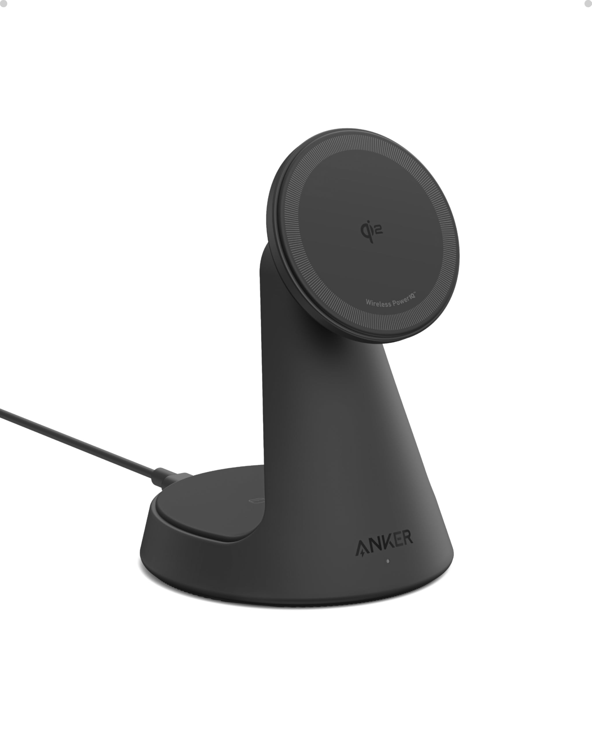 Anker MagGo MagSafe kompatibles 2-in-1 Ladegerät 15W Qi2 Turbo-Laden