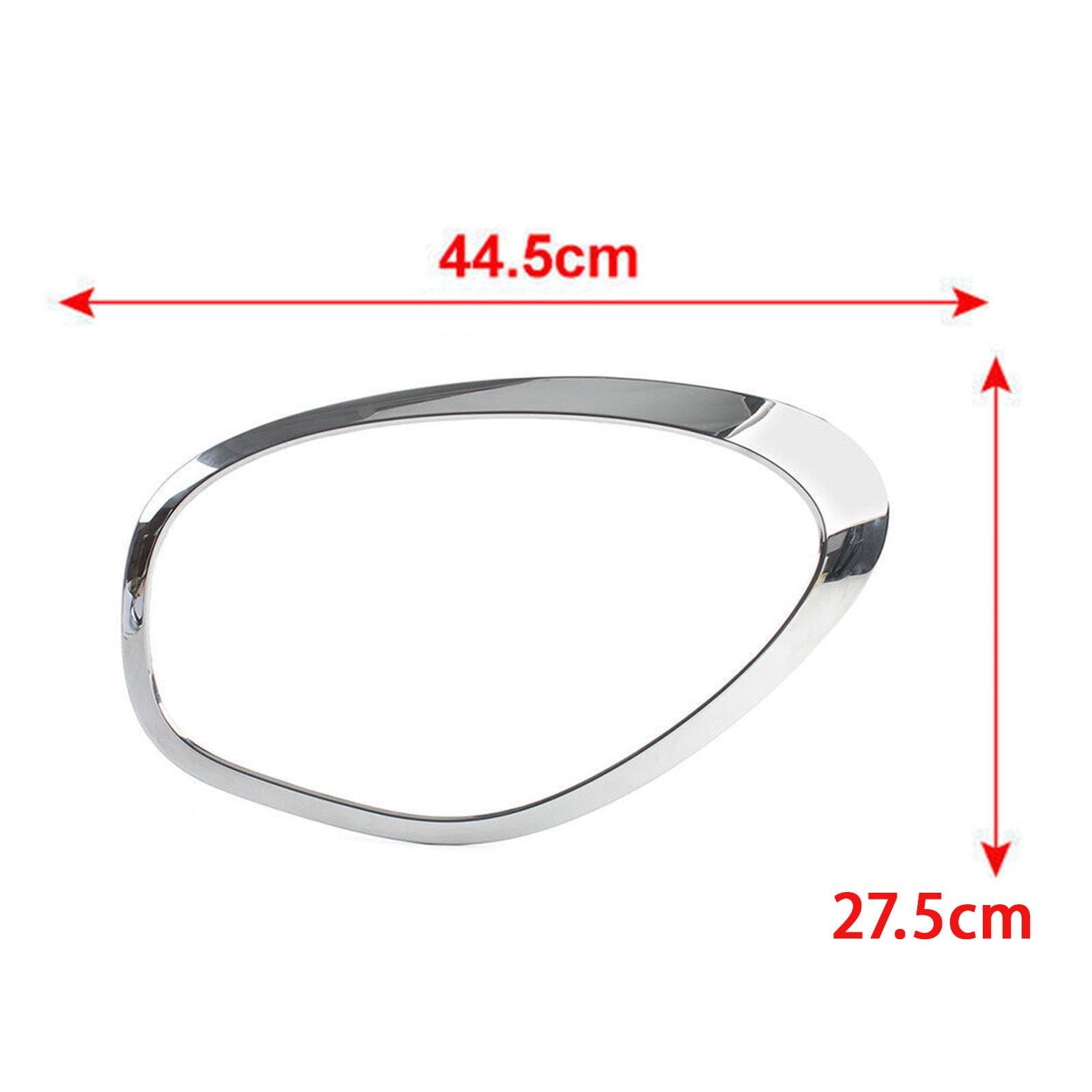 Harilla Headlight Bezel Lamp Rahmen Ersatzteile Pp Material Langlebig Schützt Scheinwerfer vor Staub Und Abnutzung für Autowerkstatt Fahrzeugpflege, Rechts