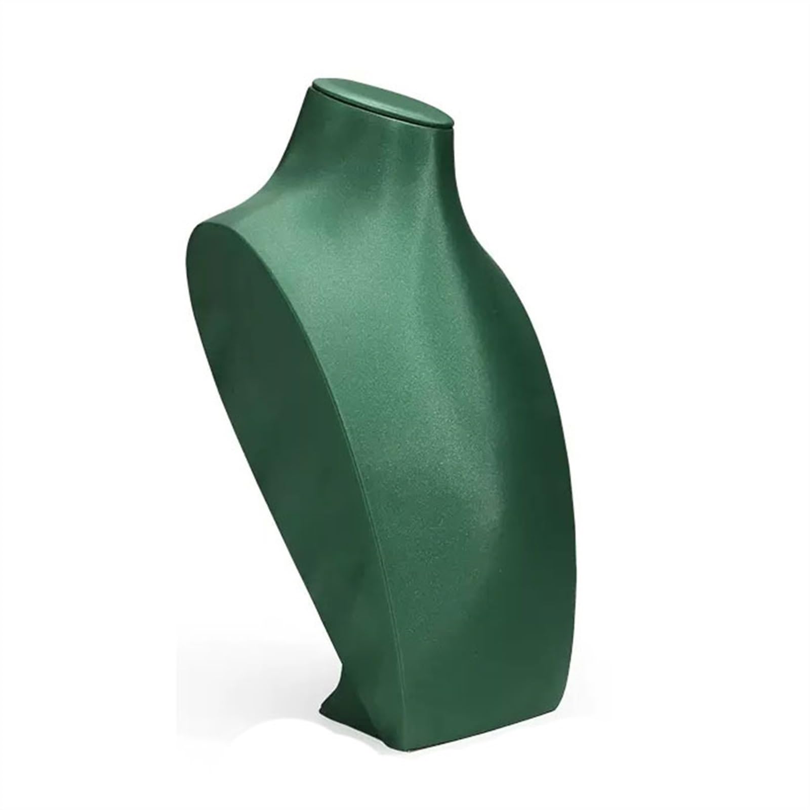 LLXYWJ Espositore per Gioielli Collana Busto per Esposizione di Gioielli - Collana in Materiale Ecopelle, Ciondolo, Orecchini, Espositore per Catena Supporto per manichino per organizzatore di