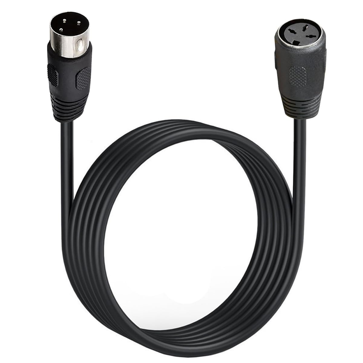 HTGuoji Din 3 Pin Cable, 3-Pin Din Male To Female Speaker Audio Cable Wire for Bang & Olufsen B&O BeoLab PowerLink MK2