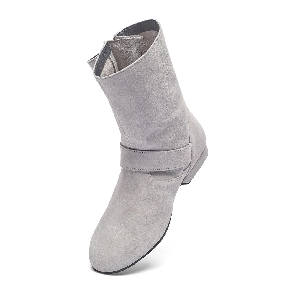 Rumpf 8855 West Coast Swing Tanz Stiefel Stieflette Schnalle niedrig