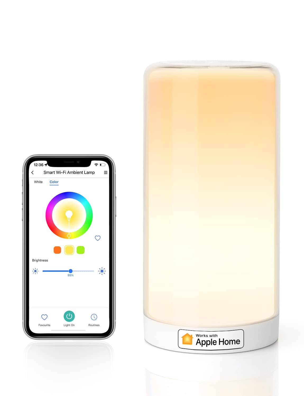 Smart Lamp and Smart Garage Door Opener Remote