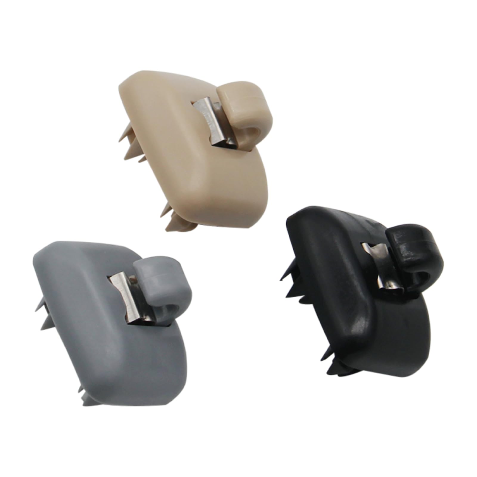 Lot De 2 Clips De Pare-soleil Pour Audi A4 B8 Et Autres Modèles - Anti-bruit Et Fixation Solide