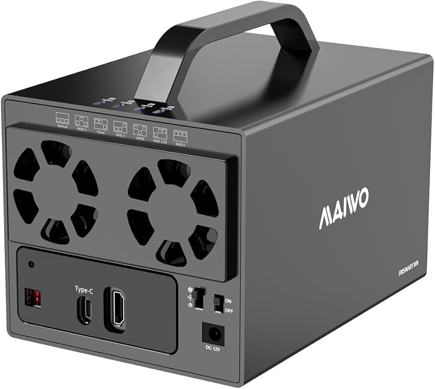 Amazon.com: MAIWO USB-C 4 Bay HDD RAID Enclosure for 2.5