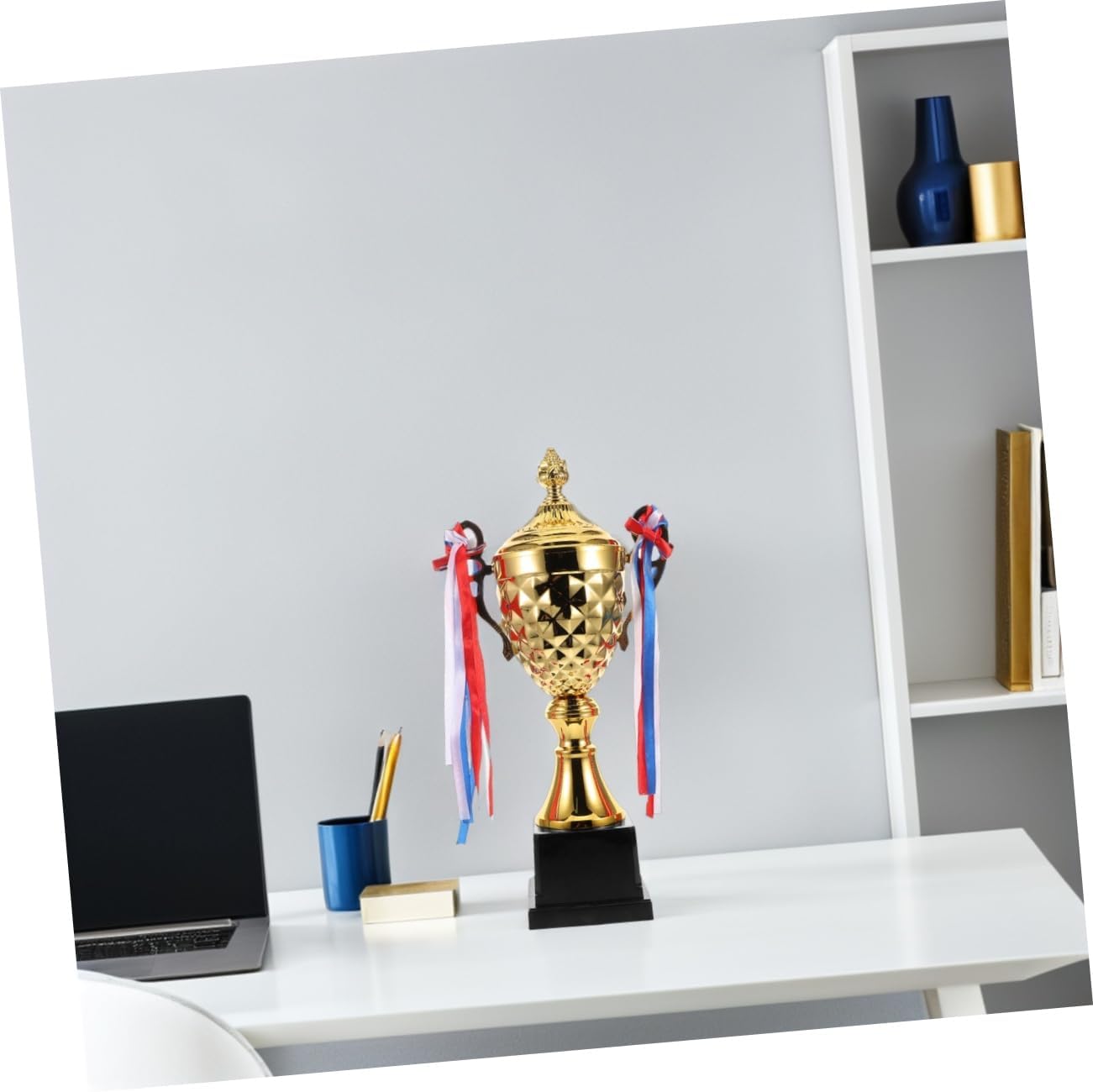 Gold Trophy Award : Large Trophy Cup Metal Winners Trophies Prize for Sports Competitions Tournaments and Parties Award Ceremonies Achievements