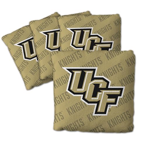 Sac Cornhole Central Florida Knights YouTheFan lot de 4 doré idée cadeau sport