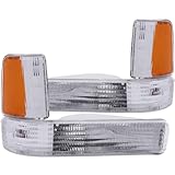 Anzo USA 511047 Dodge Dakota Clear w/Amber Parking Light Assembly Reflectors - (Sold...