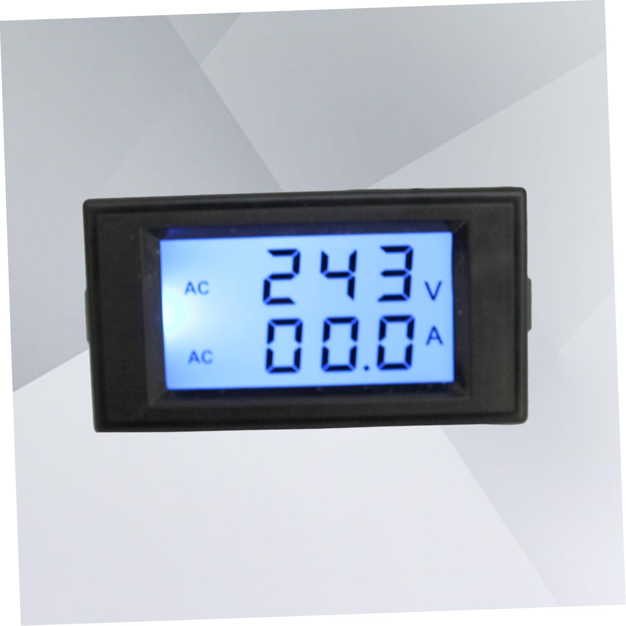 DOITOOL 3stücke Lcd Digital Display Spannungs Und Strommessgerät Präzise Messung Zur Überwachung Von Geräten Einfache Installation Und Nutzung Schwarz