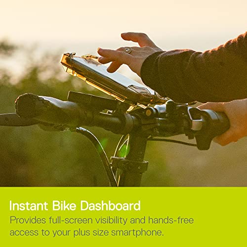 Bicycle Phone Mount By Delta Cycle - Lockable Bike Phone Mount Handlebar Adjusts To Any Size Bar - Fits Any Phone Or IPhone Up To 3.5" x 7.8" - Easily Accessible Bike Phone Holder by Delta - Image 2