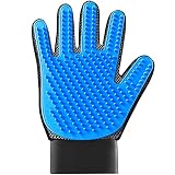 KENNELS & KATS Pet Grooming Gloves | Deshedding Glove for Easy, Mess-Free Grooming | Grooming Mitt for Dogs, Cats, Rabbits & Horses with Long/Short/Curly Hair | Pet Hair Gloves for Pet Hair Removal
