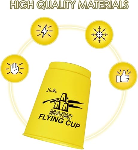 Miniatura 5 de Kayzyue Competidor de apilamiento deportivo, 48 piezas de juego de entrenamiento de velocidad de apilamiento deportivo para competición de desafío