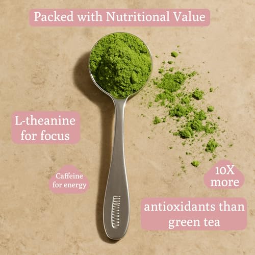 Polvo de té matcha con fresa 3.5 oz miniatura 4