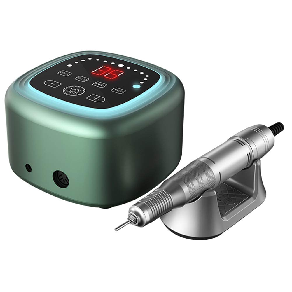 CVNIMV Taladro eléctrico para uñas - Pantalla Digital HD 75W 35,000RPM Taladro para Lima de uñas Máquinas perforadoras eléctricas Profesionales para Dar Forma/pulir/Eliminar acrílico