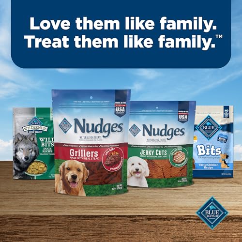 Blue Buffalo Nudges Grillers Steak Dog Treats, 5 oz - image 9