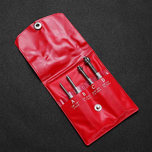 Jauges d'alésage à petits trous UKCOCO lot de 4 outils télescopiques en sphère - 5