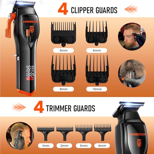 Kit de aseo inalámbrico para hombres para evitar tirones y lograr un corte profesional 3