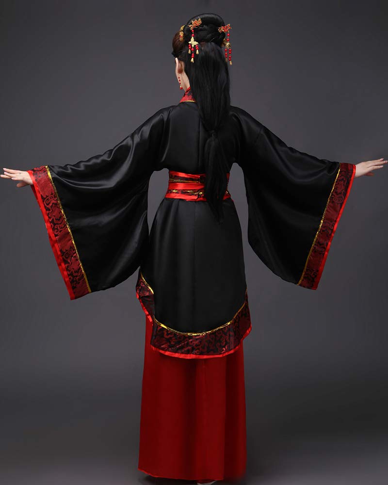 Damen Kleidung Tang Anzug - Altertümlich Chinesischen Stil Traditionellen Kostüm Hanfu Kleider - für Bühnenshow Performances