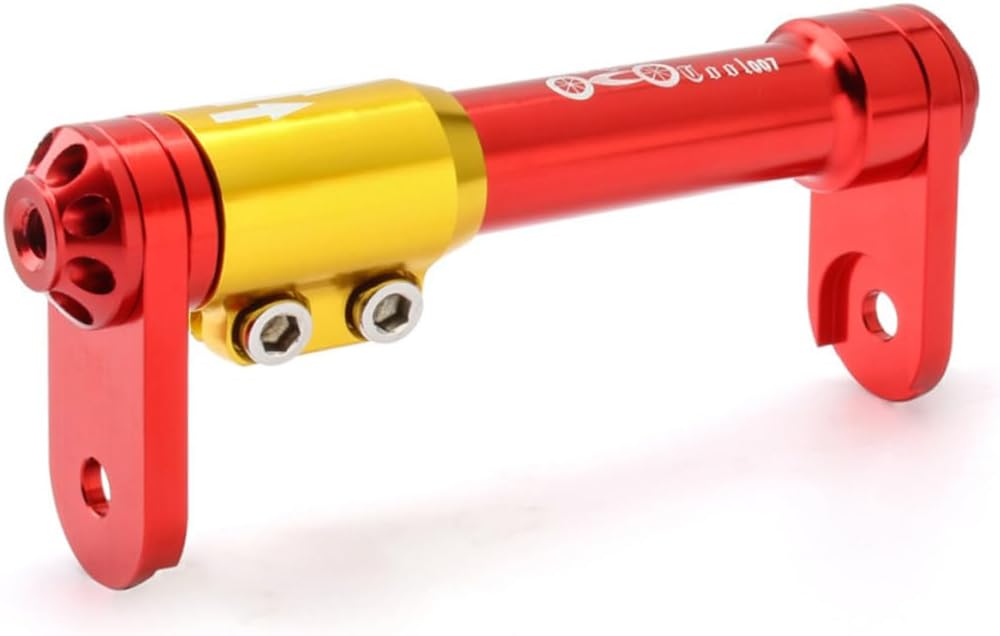 Kisangel 1set Telescopic Extension Rod for Folding Bike Lightweight Cargo Rack Accessory for Enhanced Durability and Easy Installation Compatible Multiple Frame Types