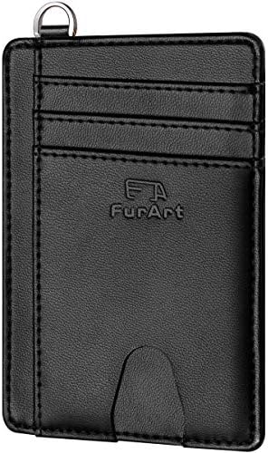 FurArt Credit Card Holder Slim RFID Women's Card Wallet