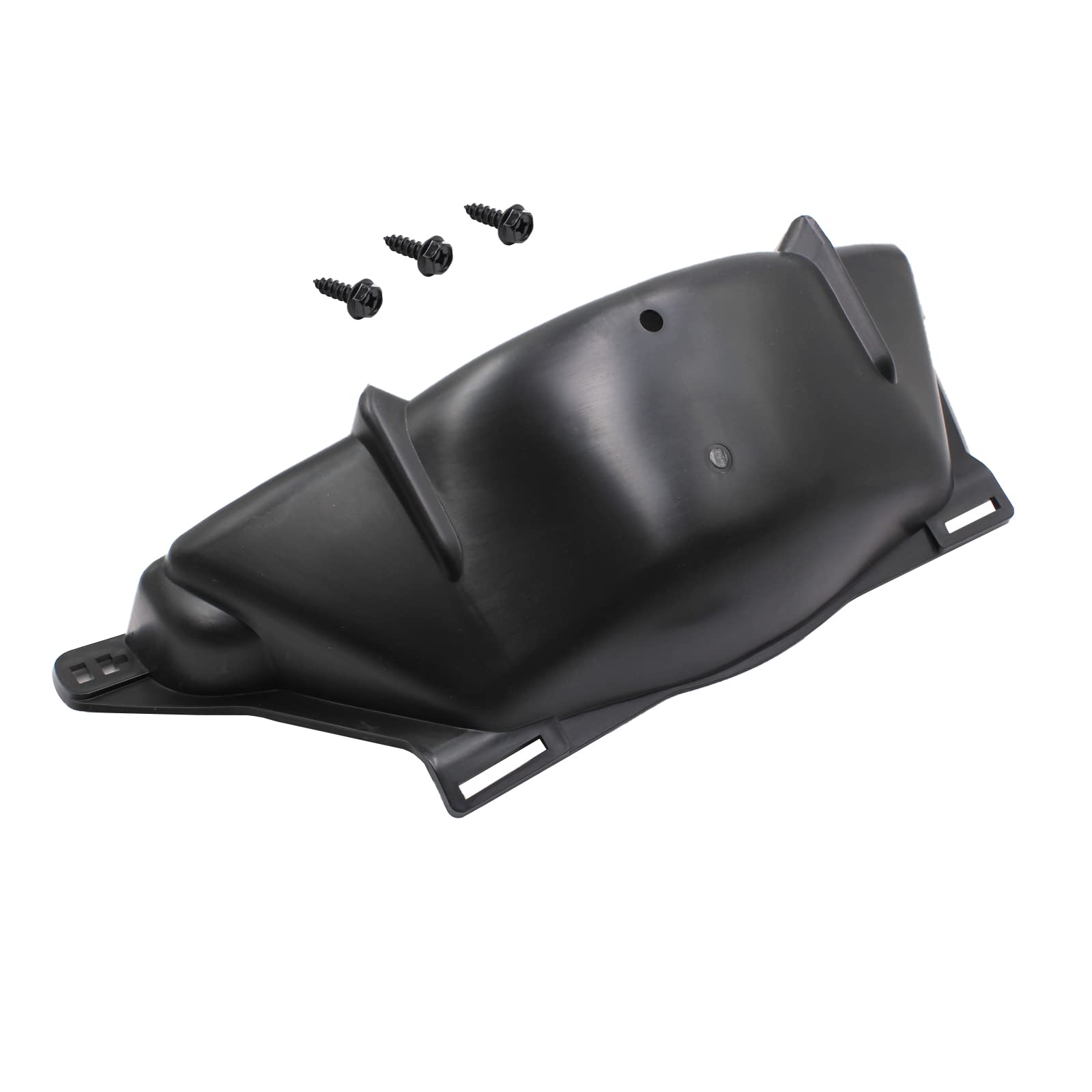 LAFORMO Black Flexplate Flywheel Dust Cover Compatible with GM Turbo 350 400 TH350 TH400 700R4