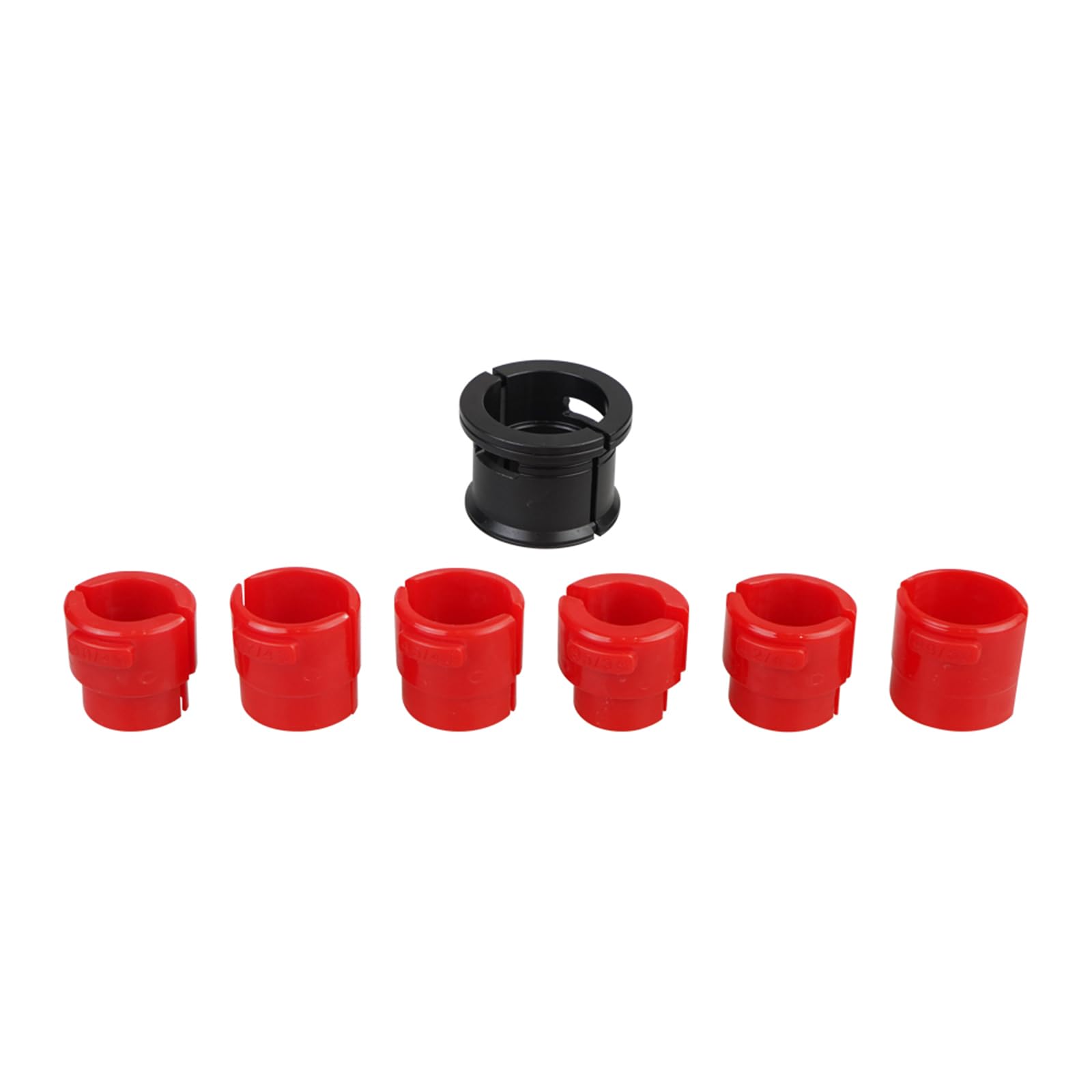 Zestaw Narzędzi do Sterownika Uszczelki Motocyklowej, 14pcs 35-50 Mm Widelec Instalator Instalatora Adaptera do Roweru Motocyklowego, Obudowa Magazynowa w Zestawie