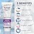 Crest 3D White Teeth Whitening Toothpaste for Adults, 4.6oz, 3 Pack, Stain Remover, Cavity Protection Fluoride Toothpaste, Strengthens Enamel, Faster Whitening, Brightens Teeth, Travel Size