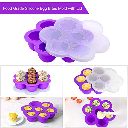 YOLIFE 23 PCS Accessories for Instant Pot, Pressure Cooker Accessories Set Compatible with Instant Pot 5,6,8 Qt - 2 Steamer Baskets, Silicone Molds & More Accessories - Thumbnail 6