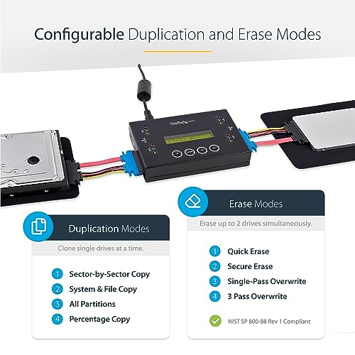 StarTech.com 1:1 HDD/USB Duplicator