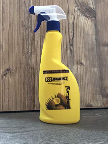 DogMoments Pflegeduftspray Furglow Cocos 500ml Cover