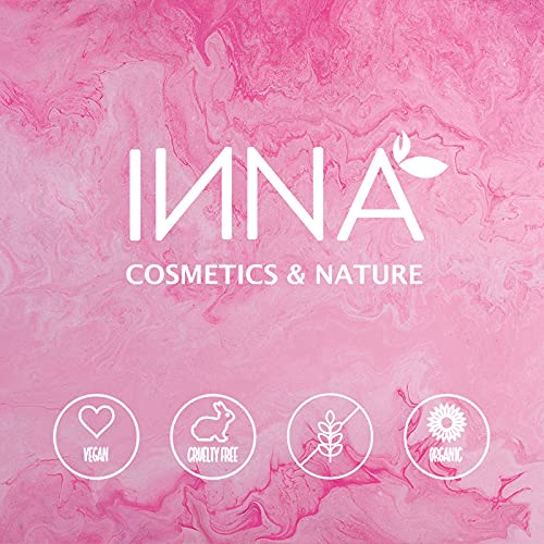 Inna Cosmetics & Nature - Gel Eyeliner, Vegan, Mineral, Gluten-Free And Paraben-Free, Oil-Free, Cruelty-Free, Made In Canada, 7 G (True Black) (Dark Brown) #TOP7