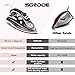 SGODDE Plancha Ropa, Plancha de Vapor 1800-2200W 5 Puestos de Planchado Limpieza...