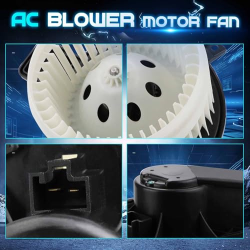 Image of Front HVAC Heater Blower Motor with Fan for 2011-2024 Dodge Durango / 2008-2020 Dodge Grand Caravan /2008-2016 Chrysler Town & Country /2011-2021 Jeep Grand Cherokee 700216