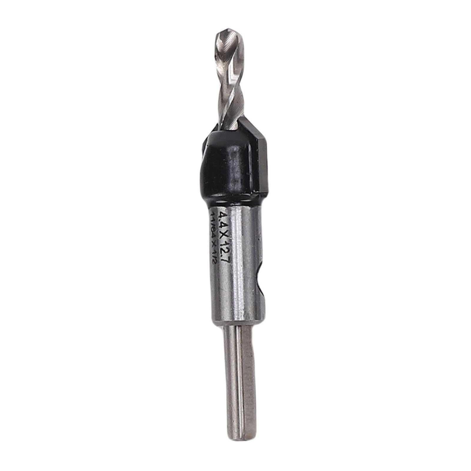 Emoshayoga El Juego de Brocas de Profundidad Ajustable para Avellanador M2 Corta de Manera Eficiente Orificios Perfectos para Proyectos de Carpintería Anillo de Tope de Aluminio para Mayor