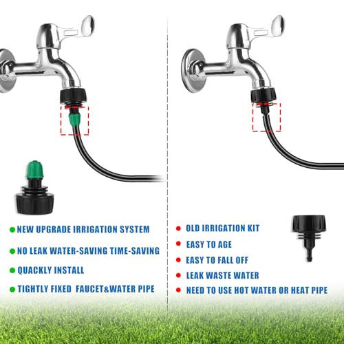 Image of 1 /4 inch Lock Barbed Misting Cooling Drip Irrigation System