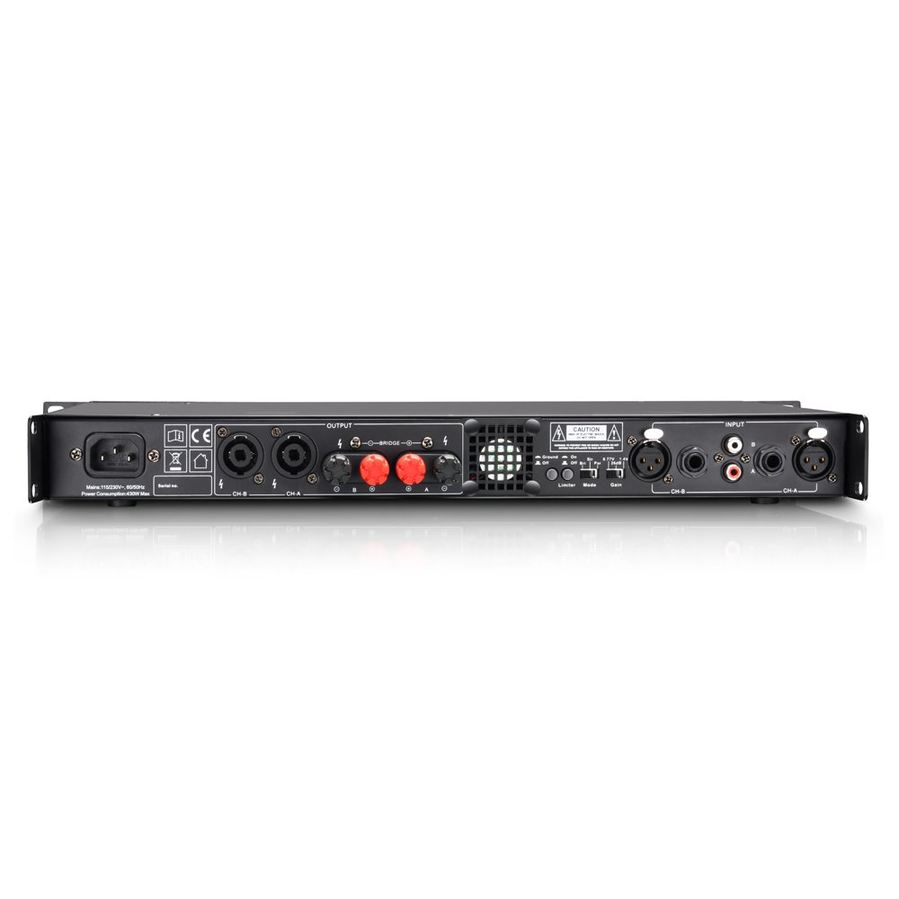 LD Systems XS 400 - Finale di potenza PA in classe D 2 x 200 W 4 Ohm