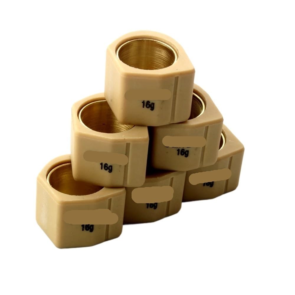 Masses de roulement 25 x 20 mm de 16g pour variateur scooter