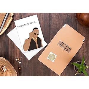 GIFTING GIGGLES Funny Engagement Card - Wedding Congratulations Card - Dwayne The Rock Johnson Marriage Congrats Gifts | Great for Engaged couple | MADE IN USA GIFTING GIGGLES Funny Engagement Card Wedding Congratulations Card Dwayne The Rock Johnson Marriage Congrats Gifts Great for Engaged couple MADE IN USA