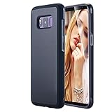 Samsung Galaxy S8 Plus GOAT Gravity Selfie Case with Hands Free Nano Suction for Glass, Tile, Car GPS, & Most Smooth Surfaces (Black S8+)