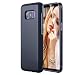 Samsung Galaxy S8 Plus GOAT Gravity Selfie Case with Hands Free Nano Suction for Glass, Tile, Car GPS, & Most Smooth Surfaces (Black S8+)